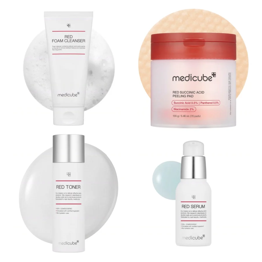 Medicube Coffret complet Red : tout ce qu’il y a dans le coffret