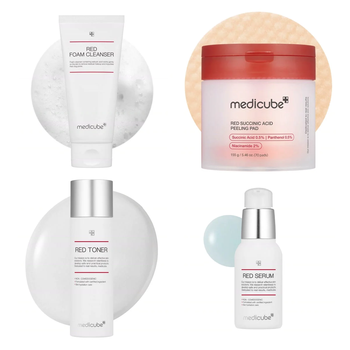 Medicube Coffret complet Red : tout ce qu’il y a dans le coffret