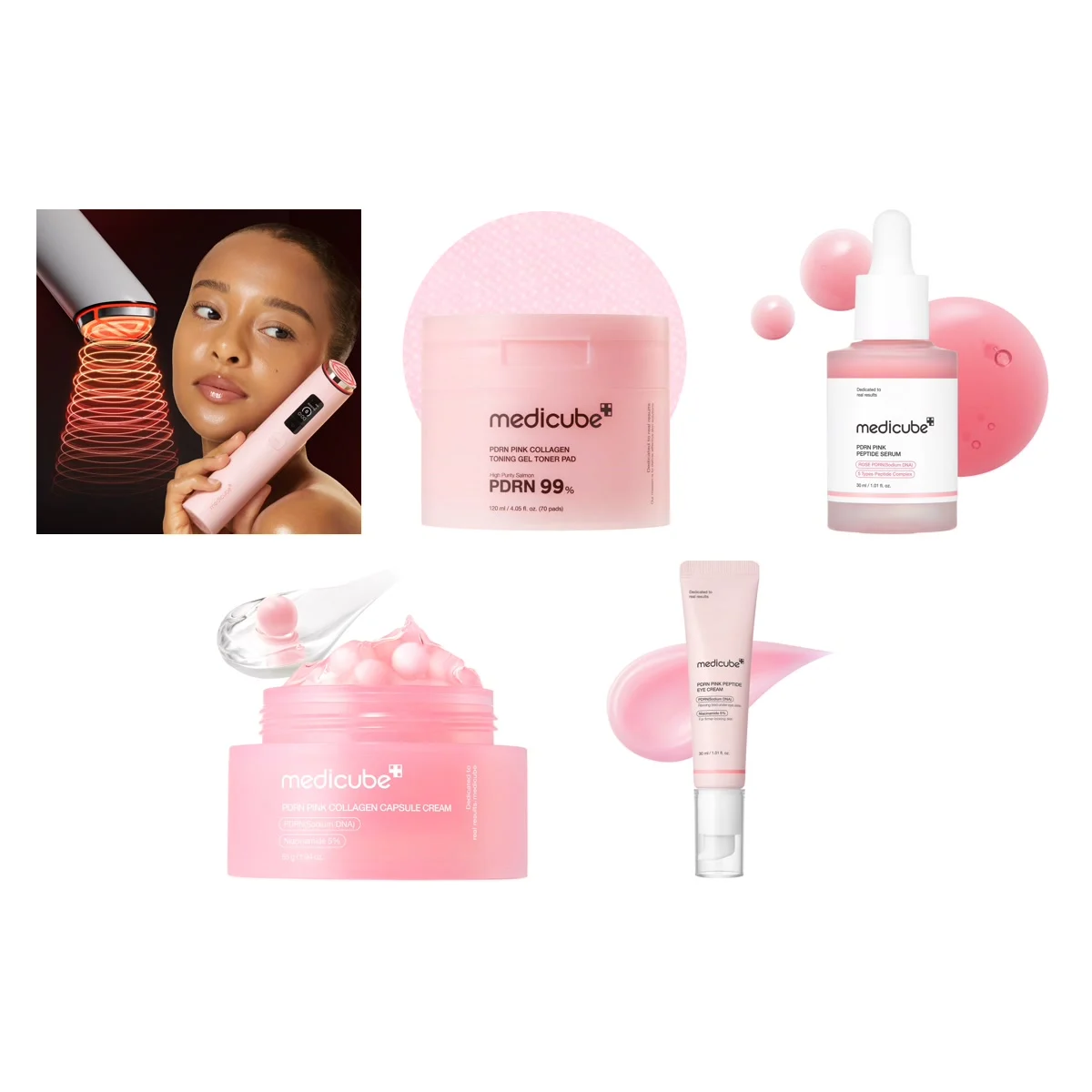 Medicube Coffret Ultimate PDRN Glow : tout ce qu’il y a dans le coffret
