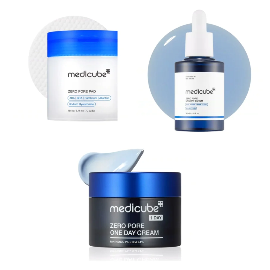 Medicube Coffret complet Zero Line : tout ce qu’il y a dans le coffret