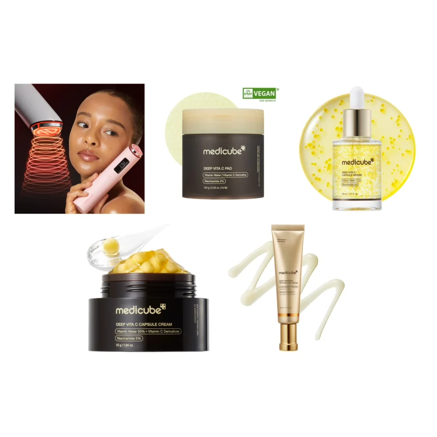 Medicube Coffret Deep Vita C Radiance : tout ce qu’il y a dans le coffret