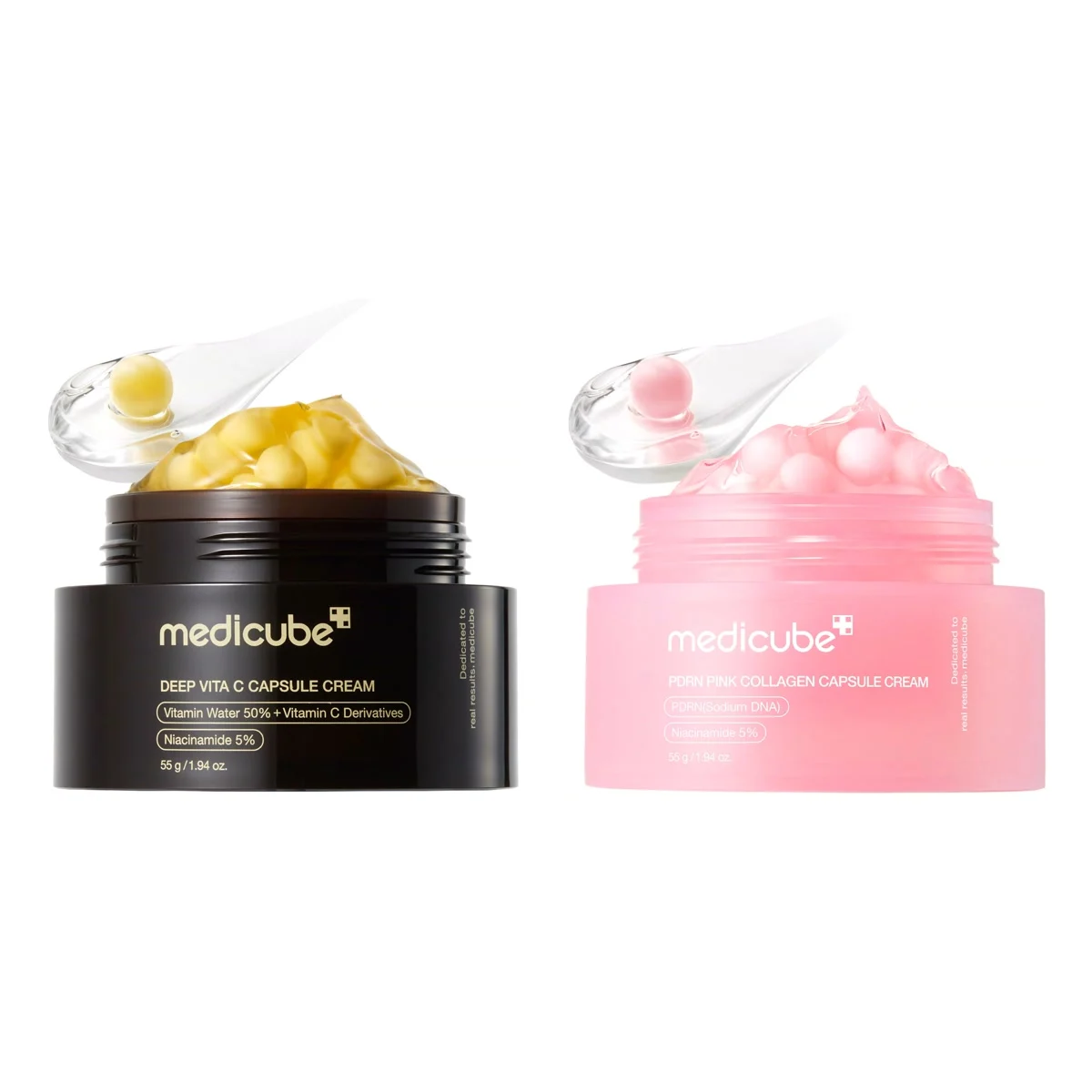 Medicube Duo crèmes capsules Gold & Pink : tout ce qu’il y a dans le coffret