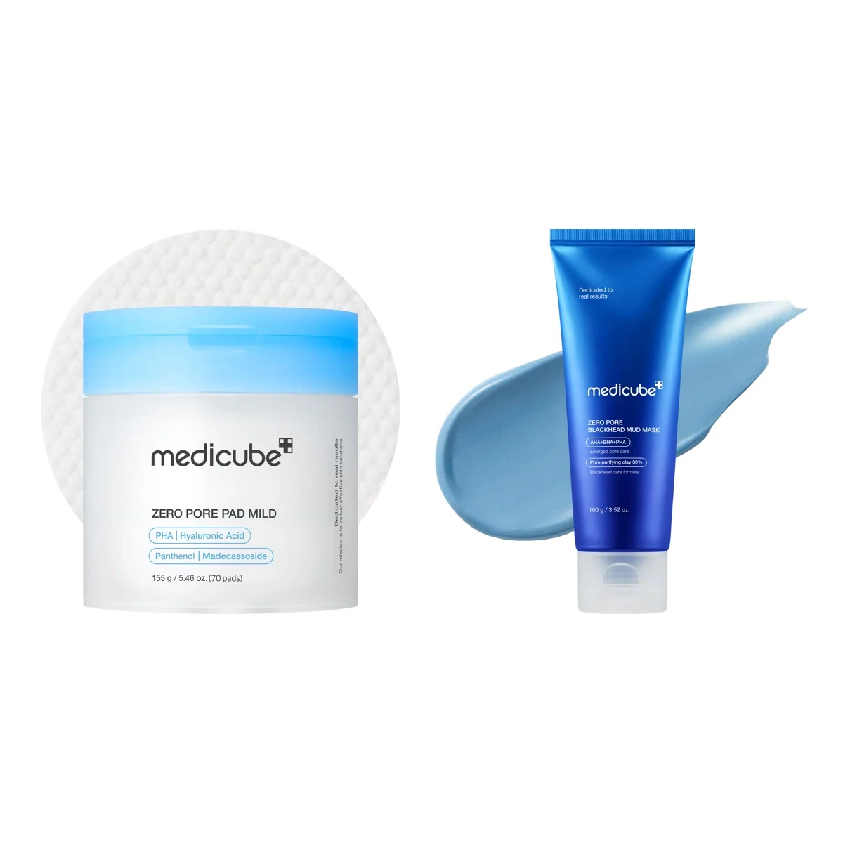 Medicube Duo Zero Pore masque à l’argile et disques doux : tout ce qu’il y a dans le coffret