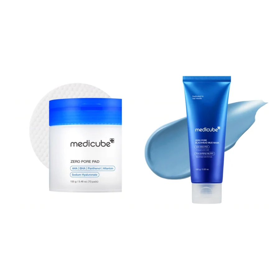 Medicube Duo disques Zero Pore et masque à l’argile : tout ce qu’il y a dans le coffret