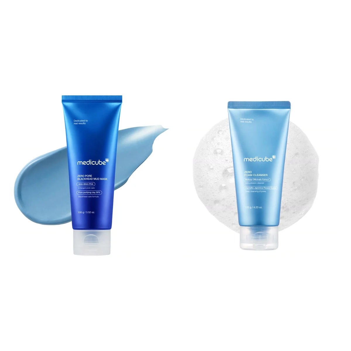 Medicube Duo nettoyant moussant Zero et masque à l’argile Zero Pore : tout ce qu’il y a dans le coffret