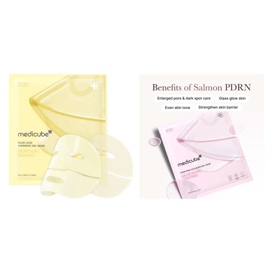 Medicube Coffret masques gel Gold & Pink : tout ce qu’il y a dans le coffret