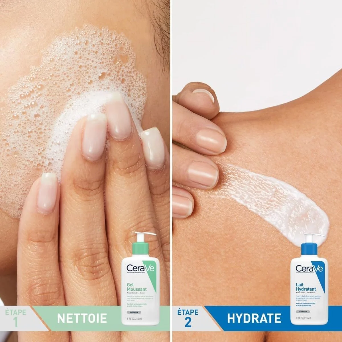 CeraVe Coffret Gel Moussant et Lait Hydratant : photo 2