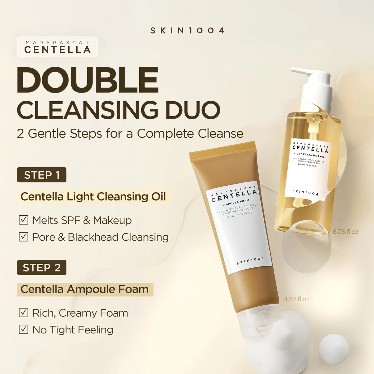 SKIN1004 Duo double nettoyage Madagascar Centella : photo 2