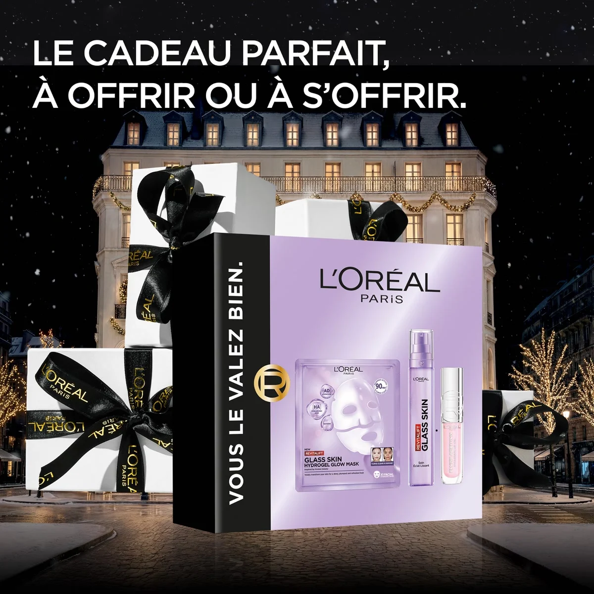 L’Oréal Paris Coffret Revitalift Glass Skin : photo 2