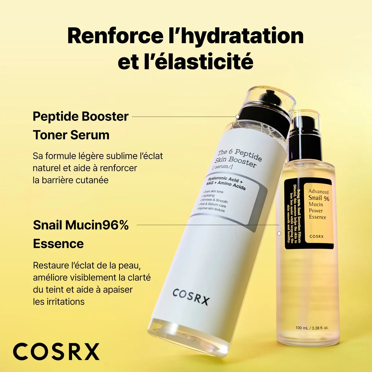 COSRX Coffret Snail 96 Mucin et 6 Peptide Booster : photo 2