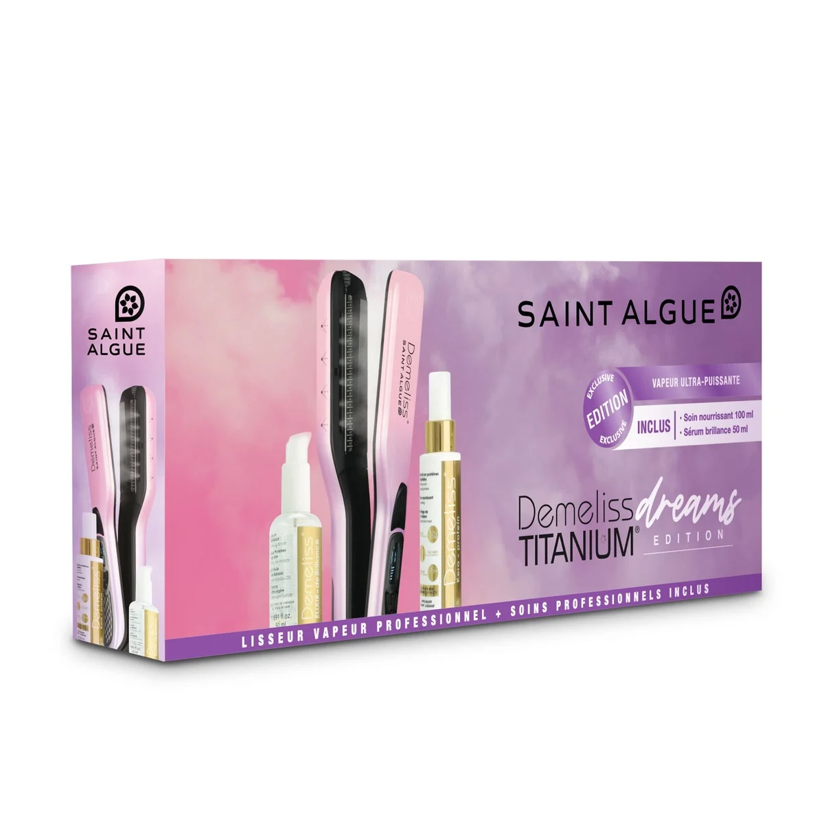 Demeliss Coffret Lisseur Vapeur Titanium Dreams Edition : photo 2