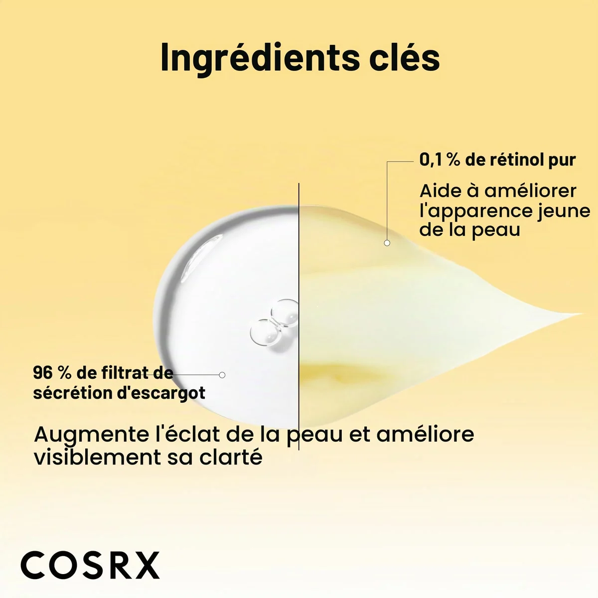 COSRX Coffret 2 essences Snail 96 et mini Retinol 0.1 : photo 3