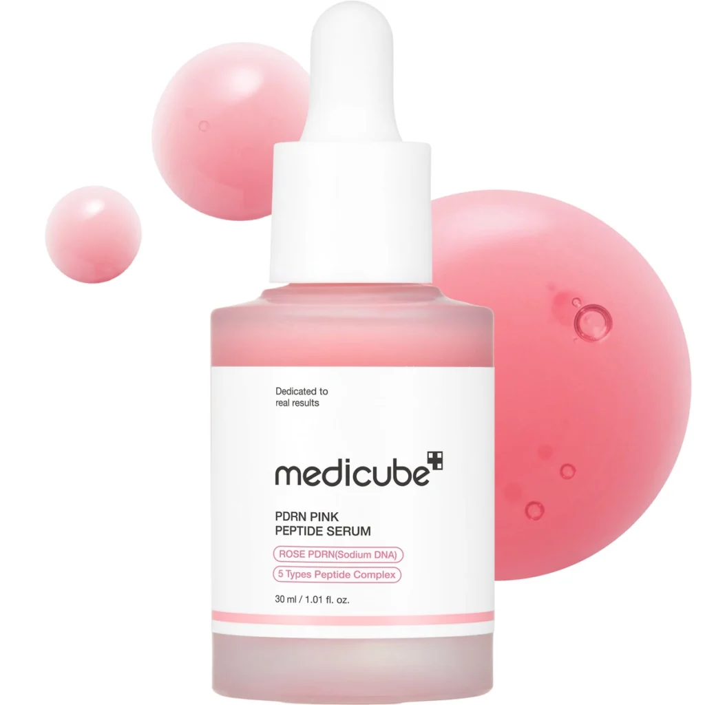 Sérum peptidique rose PDRN