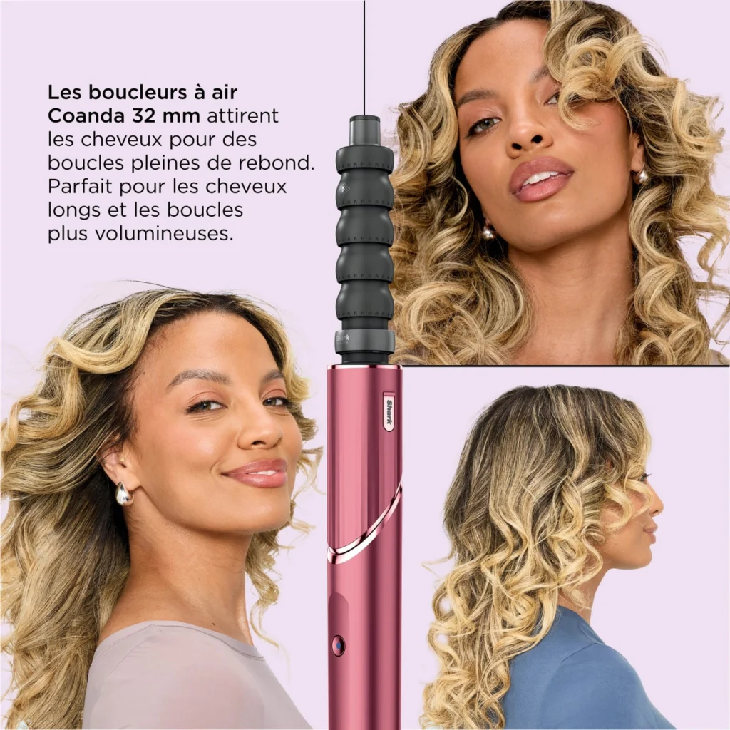 Les boucleurs de 32 mm du Shark FlexStyle
