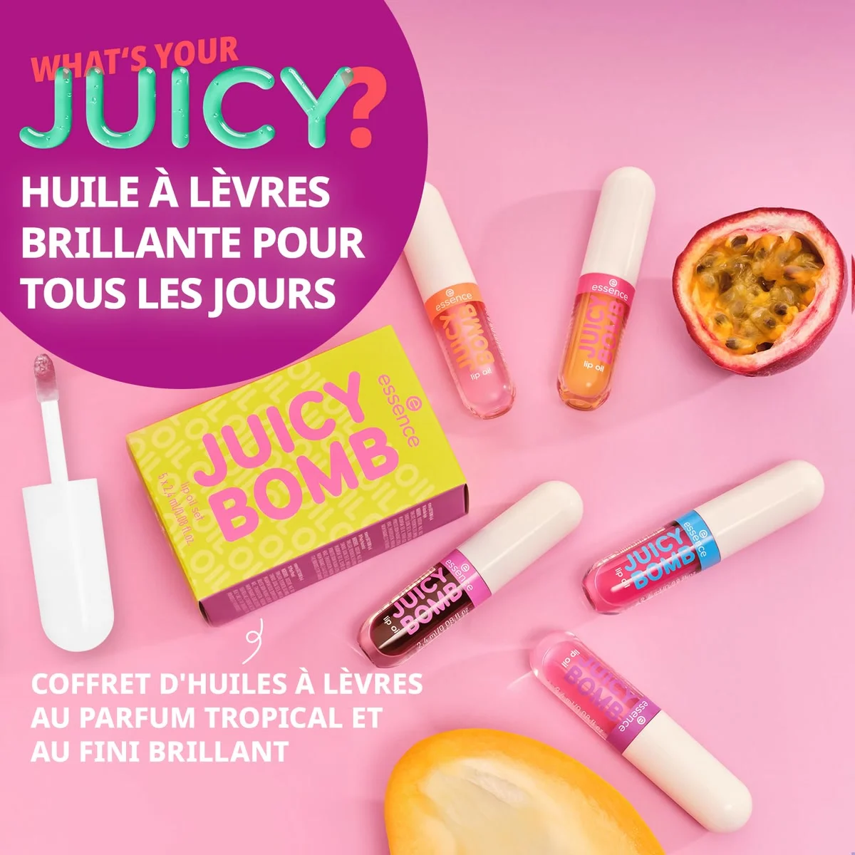 essence Coffret JUICY BOMB Pout of Paradise : photo 4