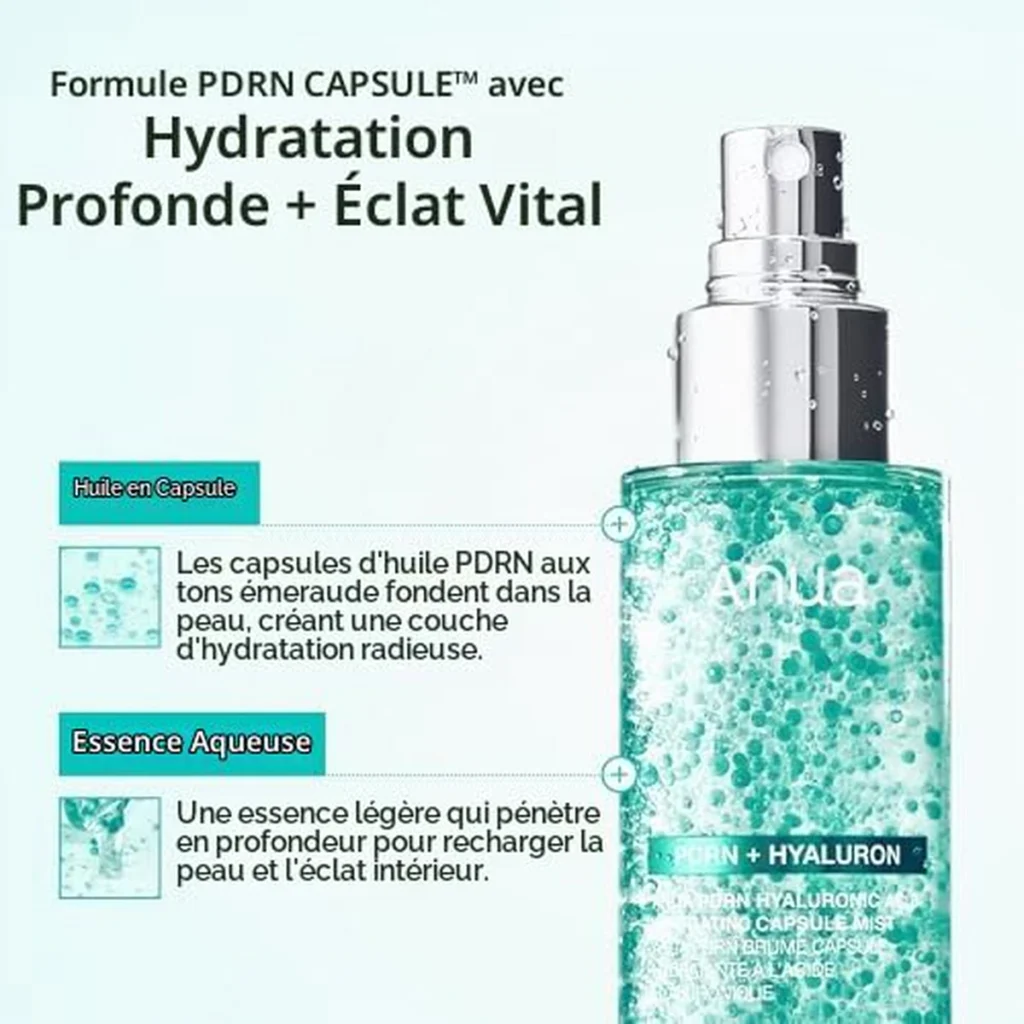 Anua Coffret PDRN brume sérum et crème hydratante : photo 5