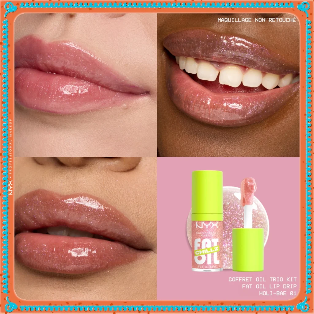 NYX Professional Makeup Coffret Trio Fat Oil Lip Drip : photo 5