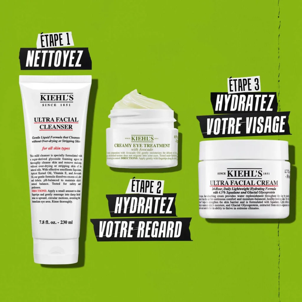 Kiehl’s Duo crème contour des yeux à l’avocat et Ultra Facial Cream : photo 6